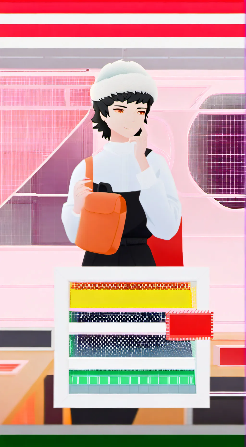 ai character: Goşo background