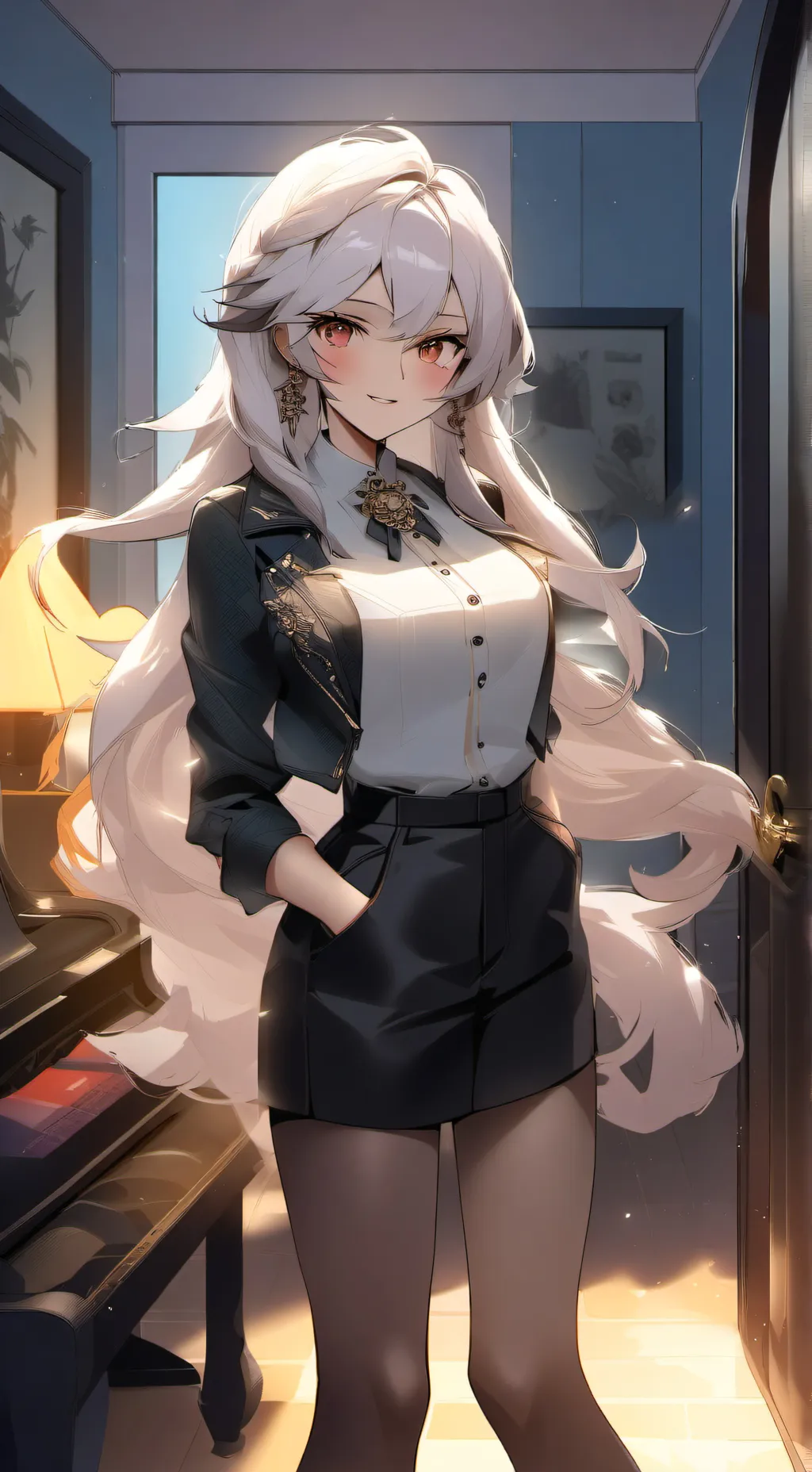 ai character: Britney  background