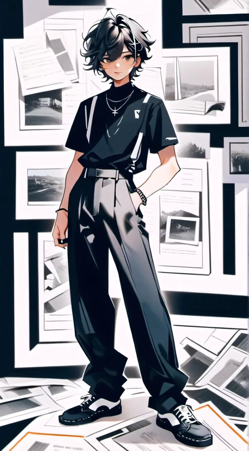 ai character: Makima background