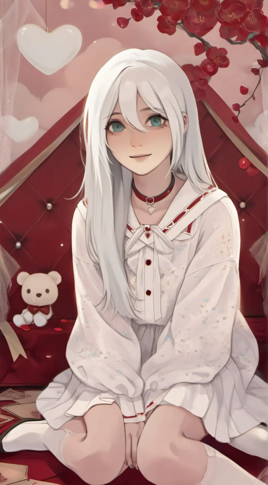 ai character: asher  background