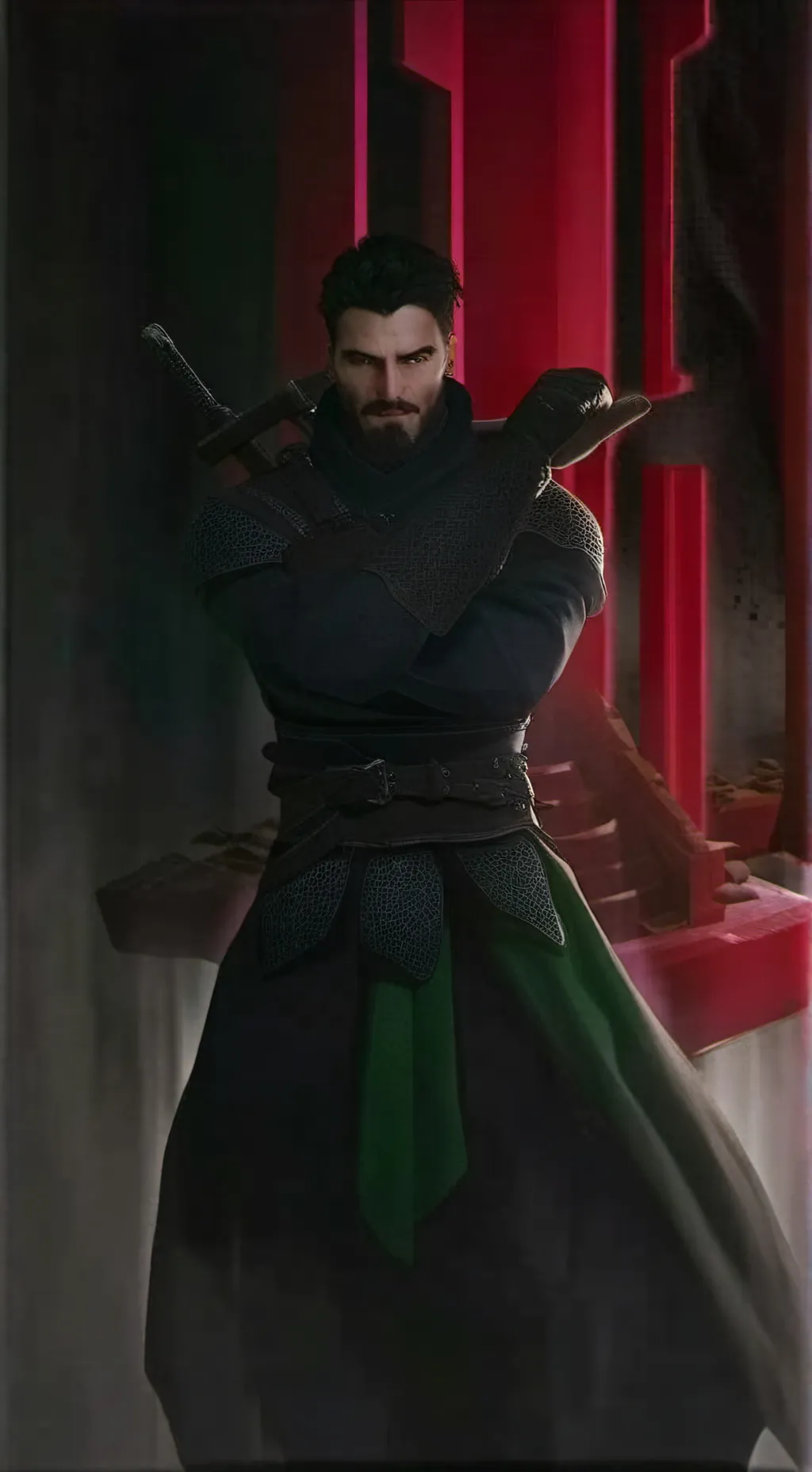 ai character: Chris background