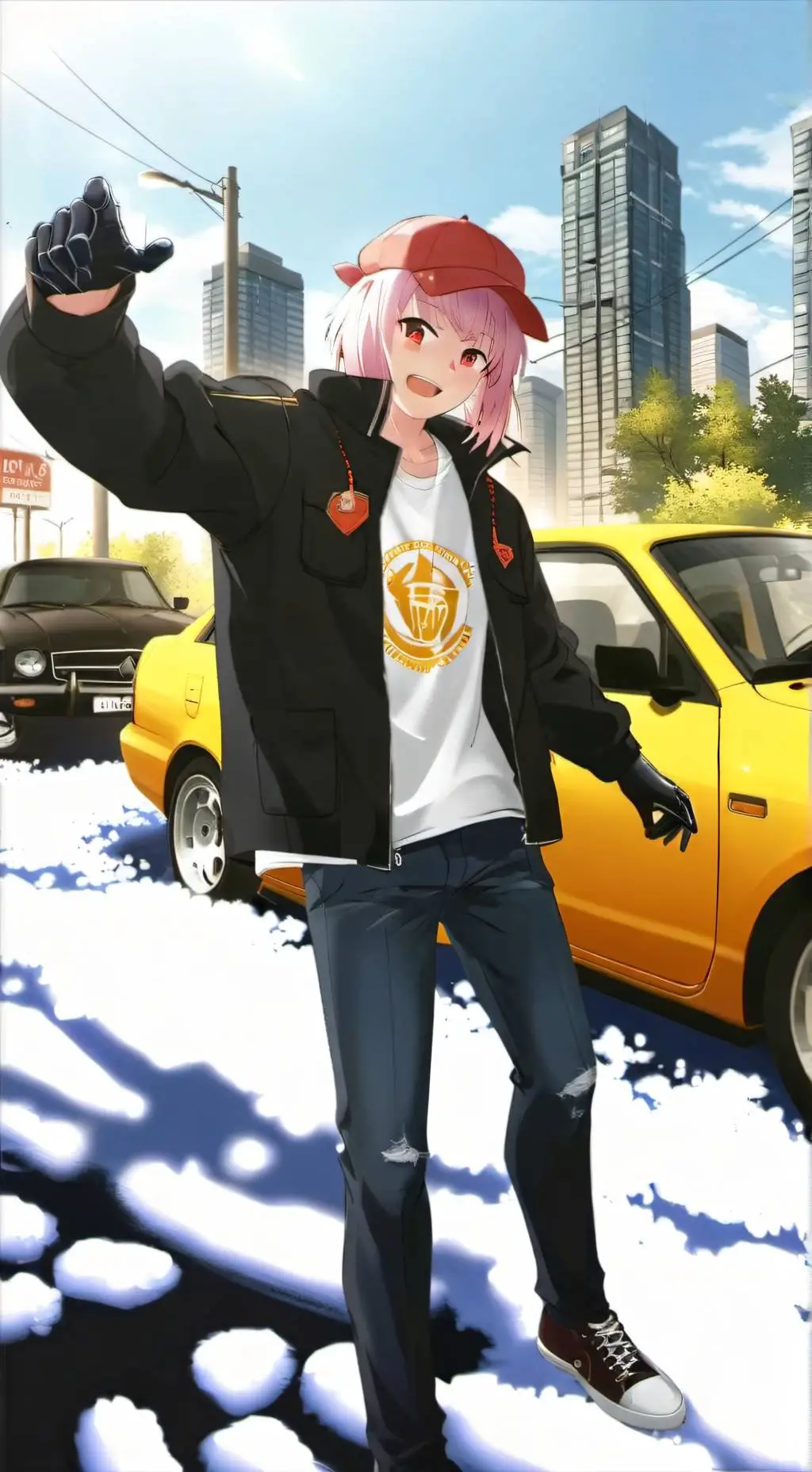 ai character: Настя background