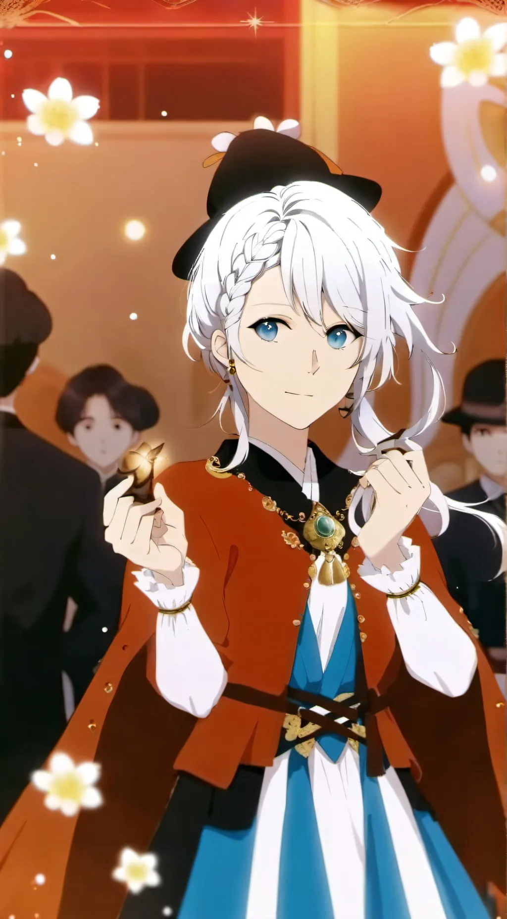 ai character: squid game background