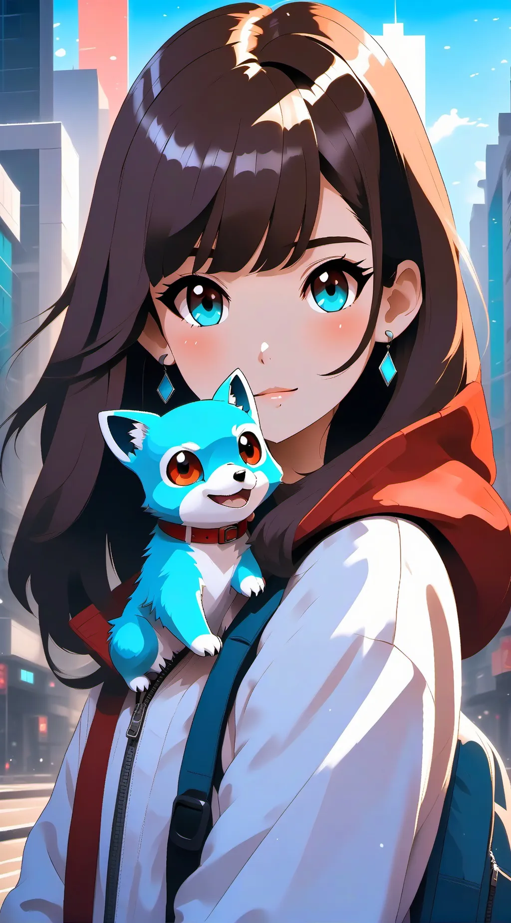 ai character: Looney Tunes  background