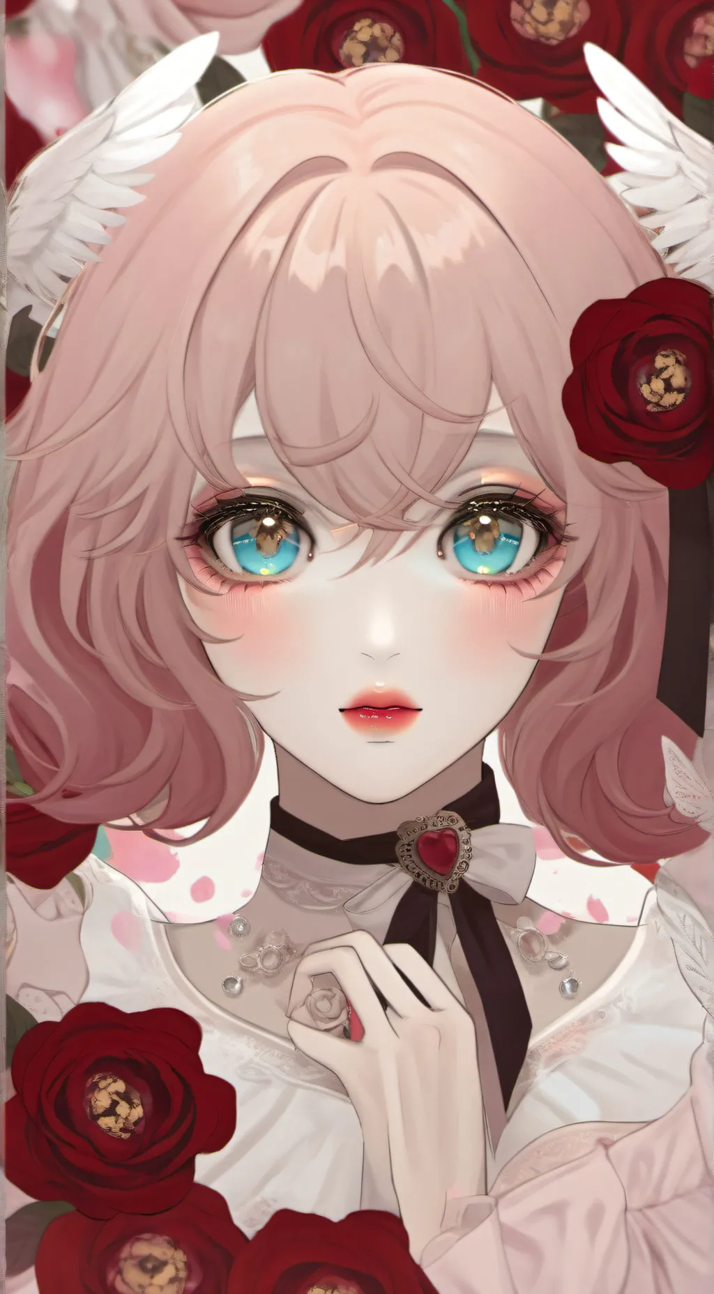 ai character: Ashura certy background