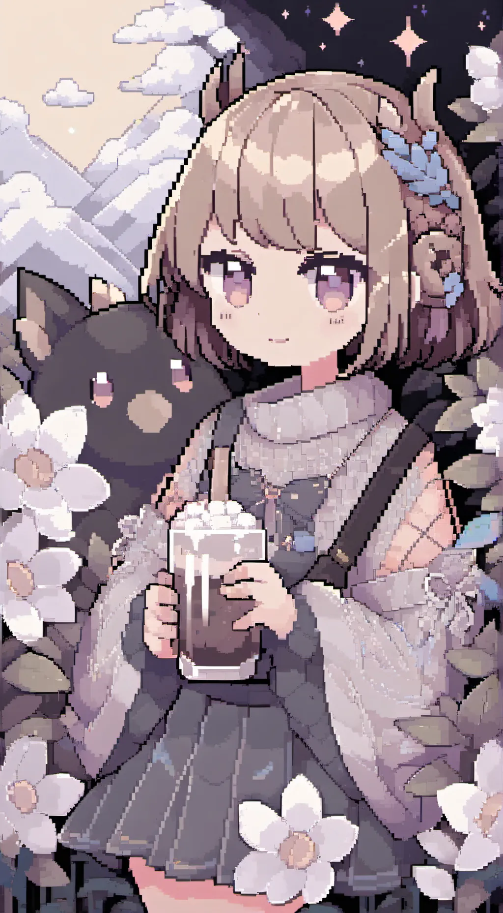 ai character: Katsuki Bakugou  background