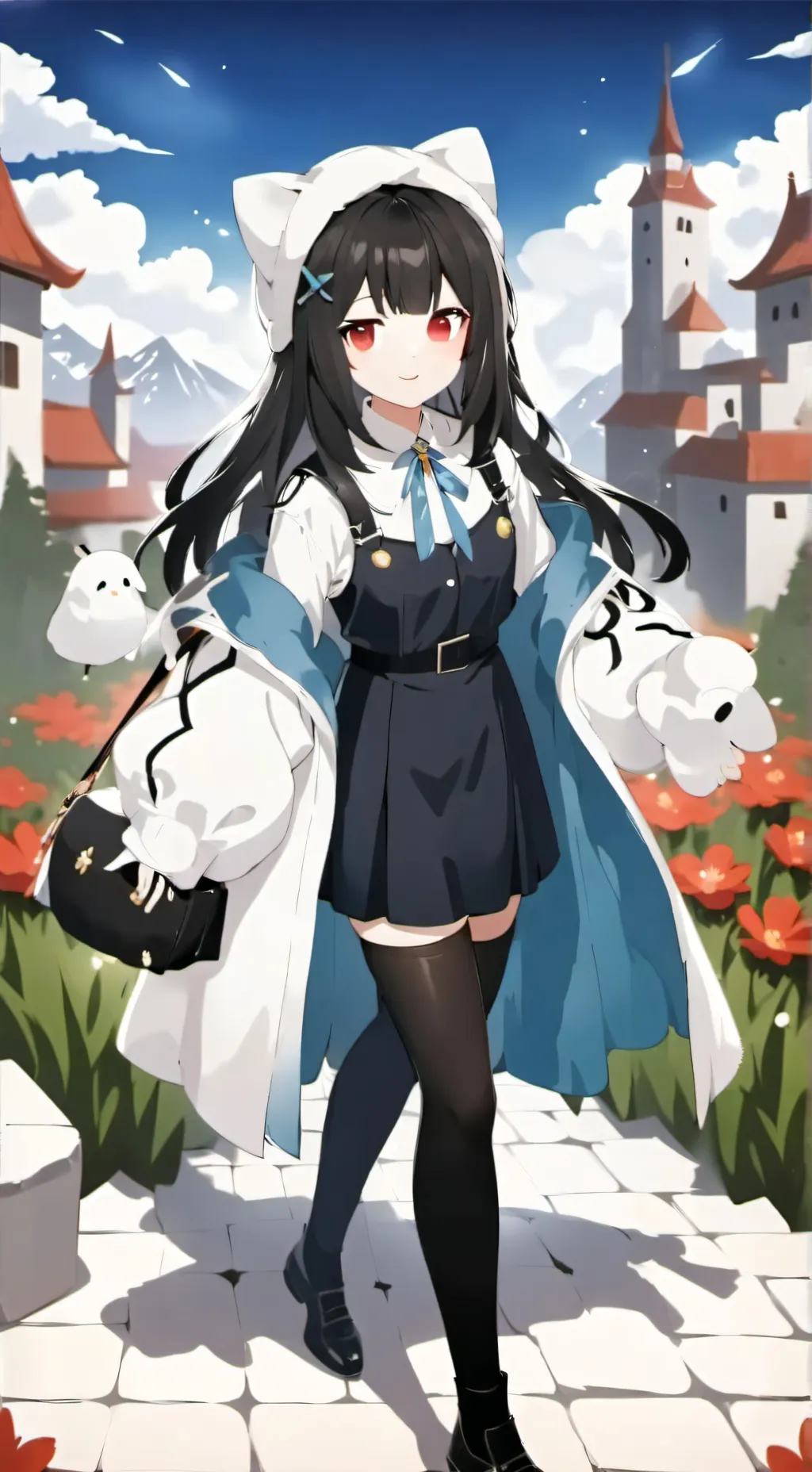 ai character: formula background