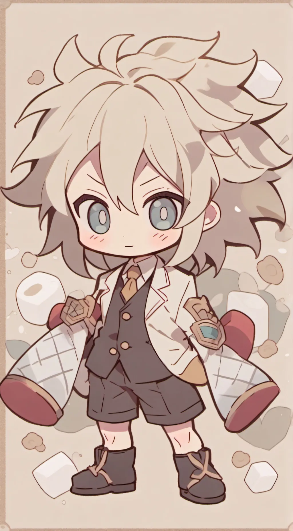 ai character: Bakugo background