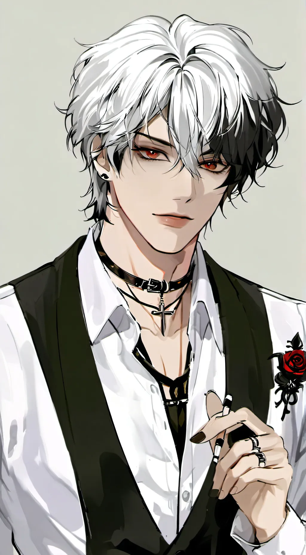 ai character: ♰ 🌑 𝙀 𝙎 𝙆 𝙄  🇫🇮♰ background