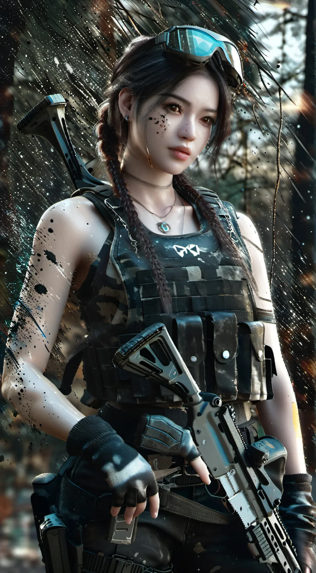 ai character: Emily(barkers gf) background