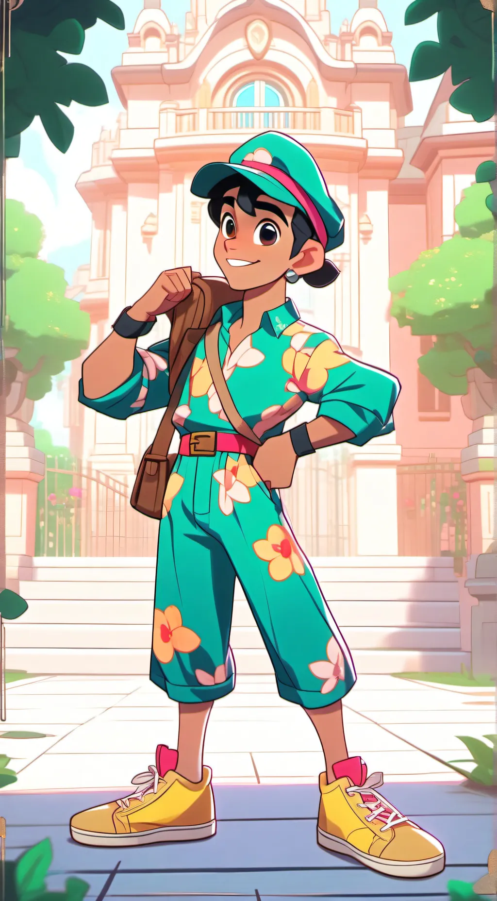 ai character: Pokémon trainer   background