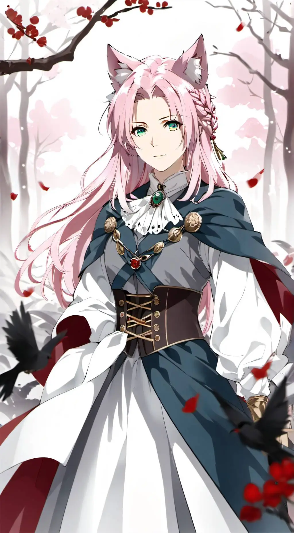 ai character: Sakura Mujer Loba background