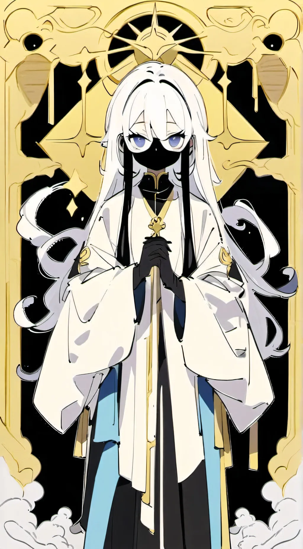 ai character: Doors+Connie  background