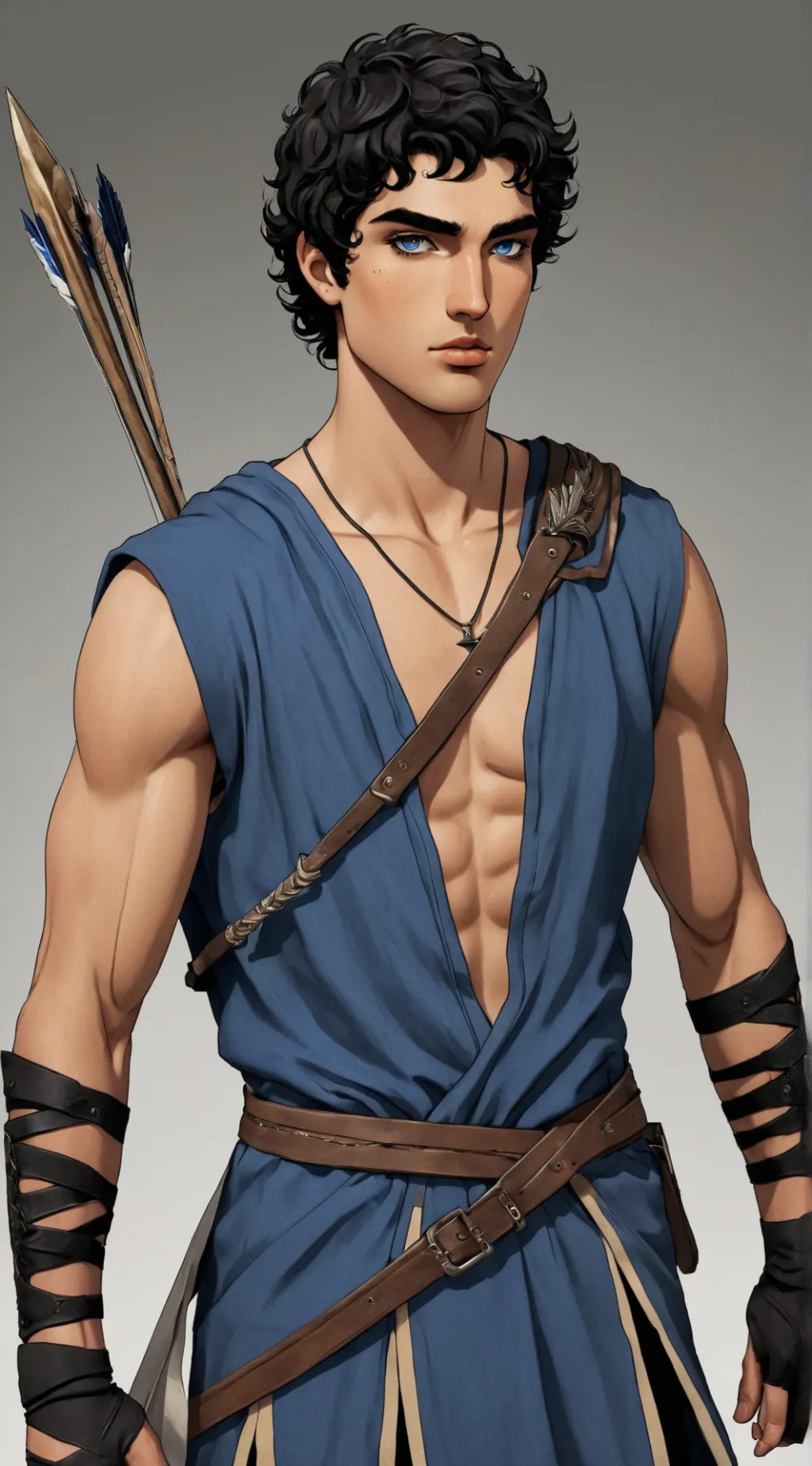 ai character: Heron background