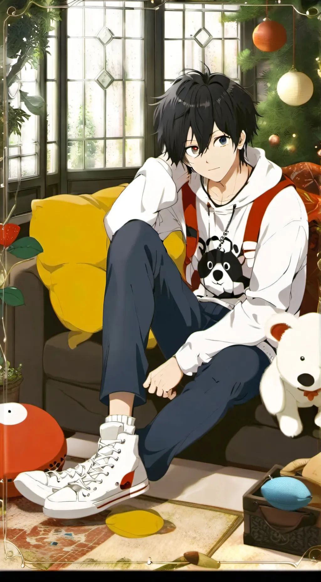 ai character: ✨️toka✨️ background