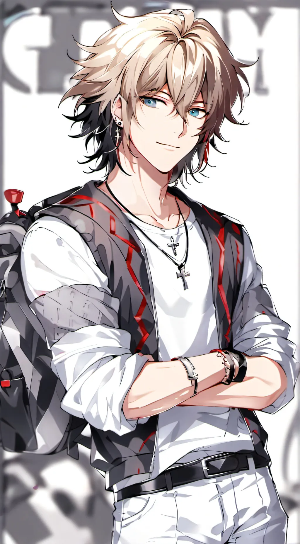 ai character: Theo background