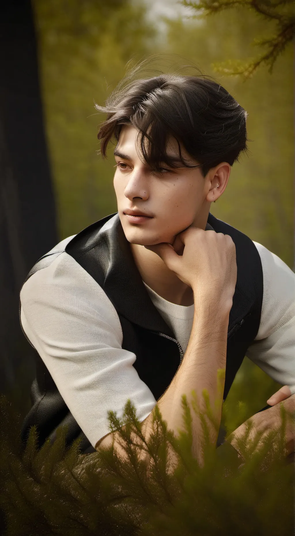 ai character: Dylan anderson  background