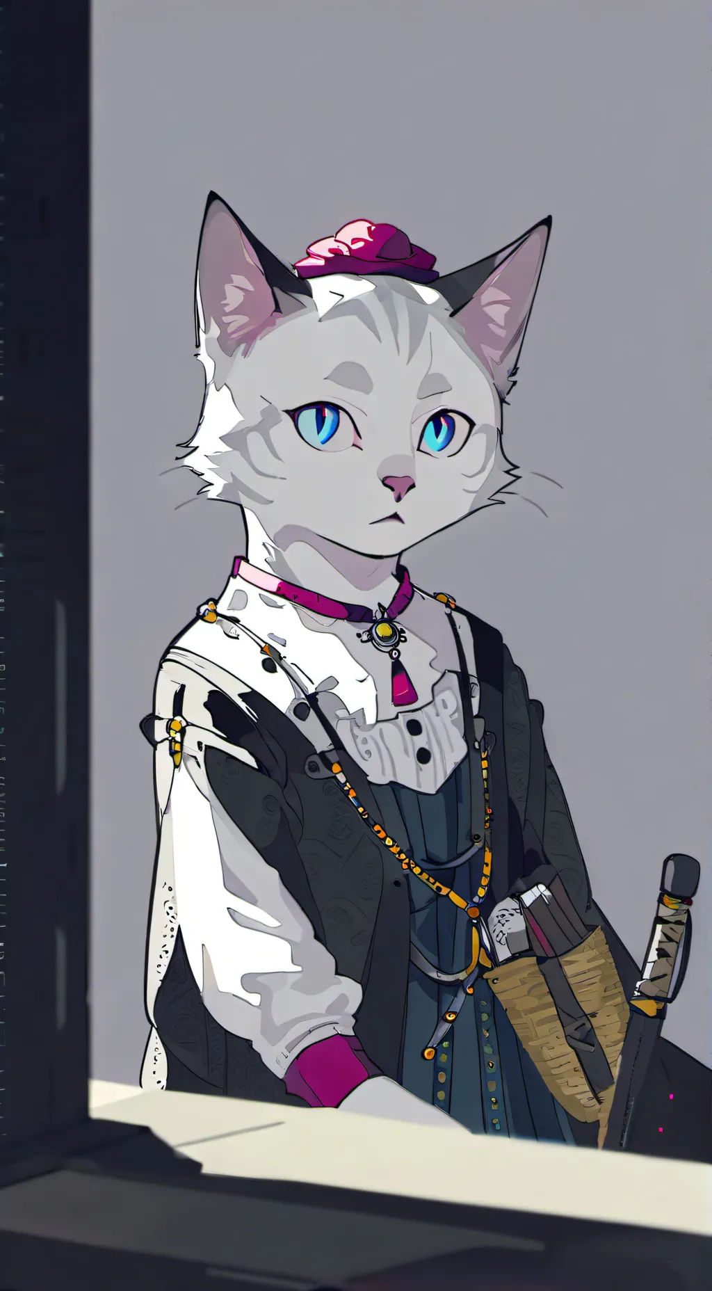 ai character: Kit background