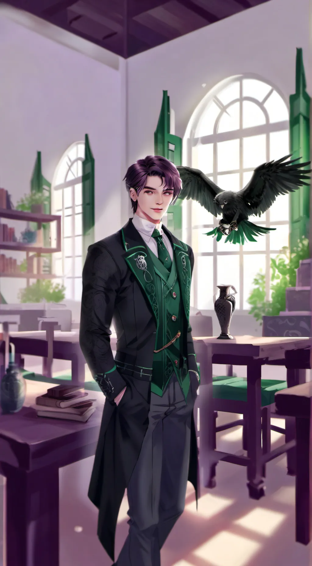 ai character: drarry/harco background