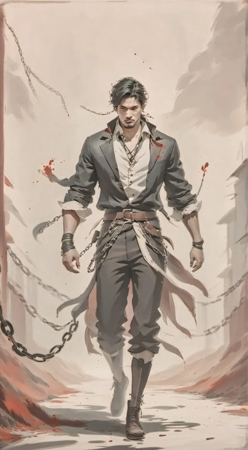 ai character: Raji background