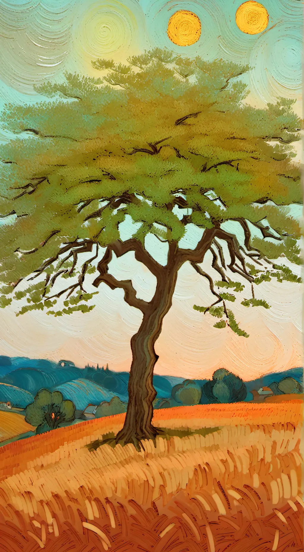 ai character: Naruto  background