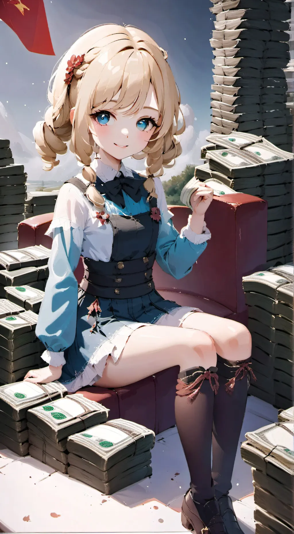 ai character: lily  background