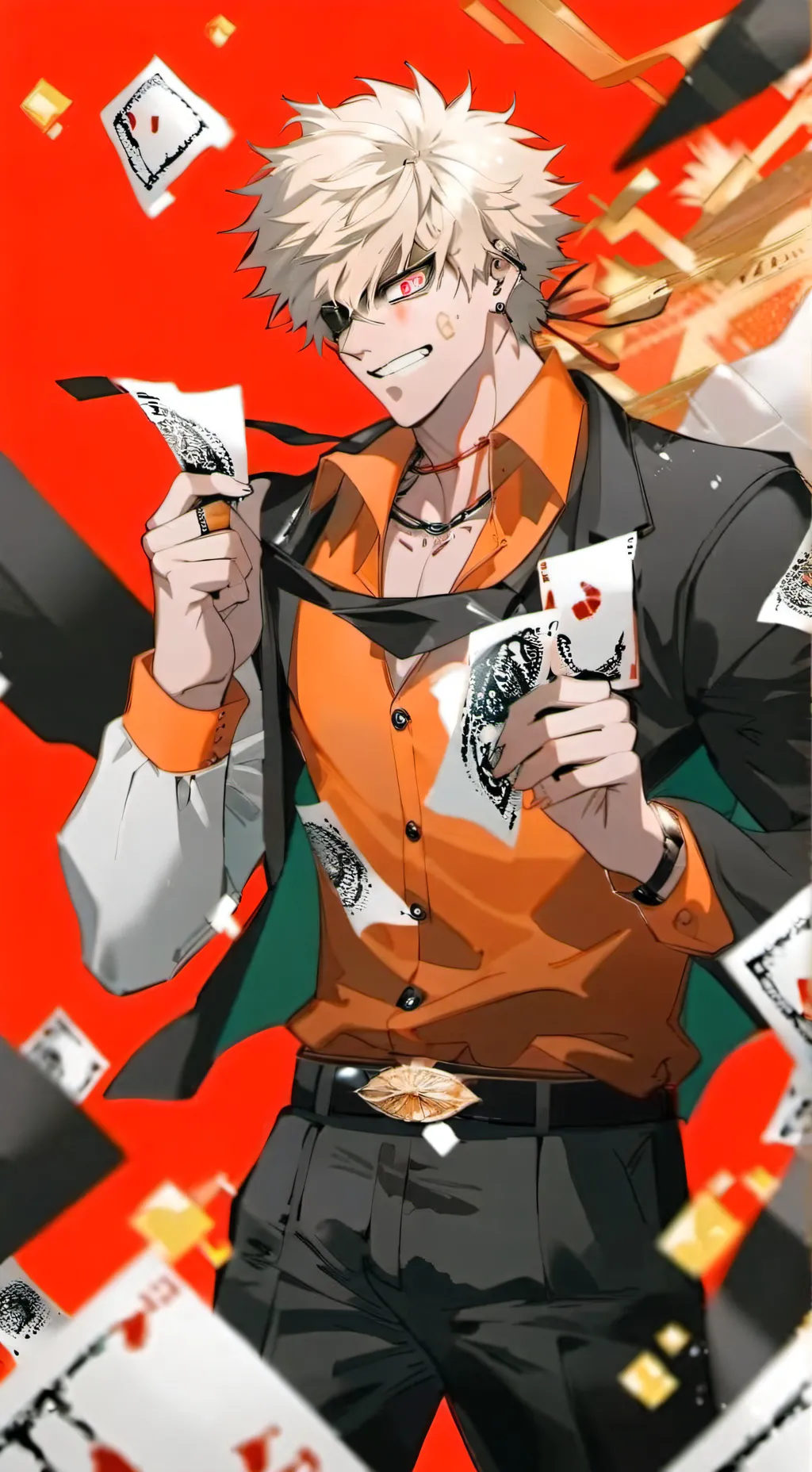 ai character: Bakugo background