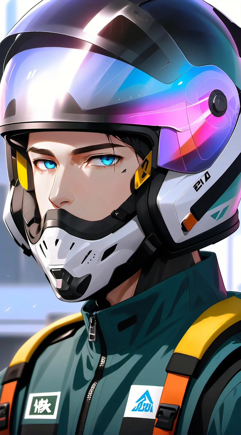 ai character: Tron background