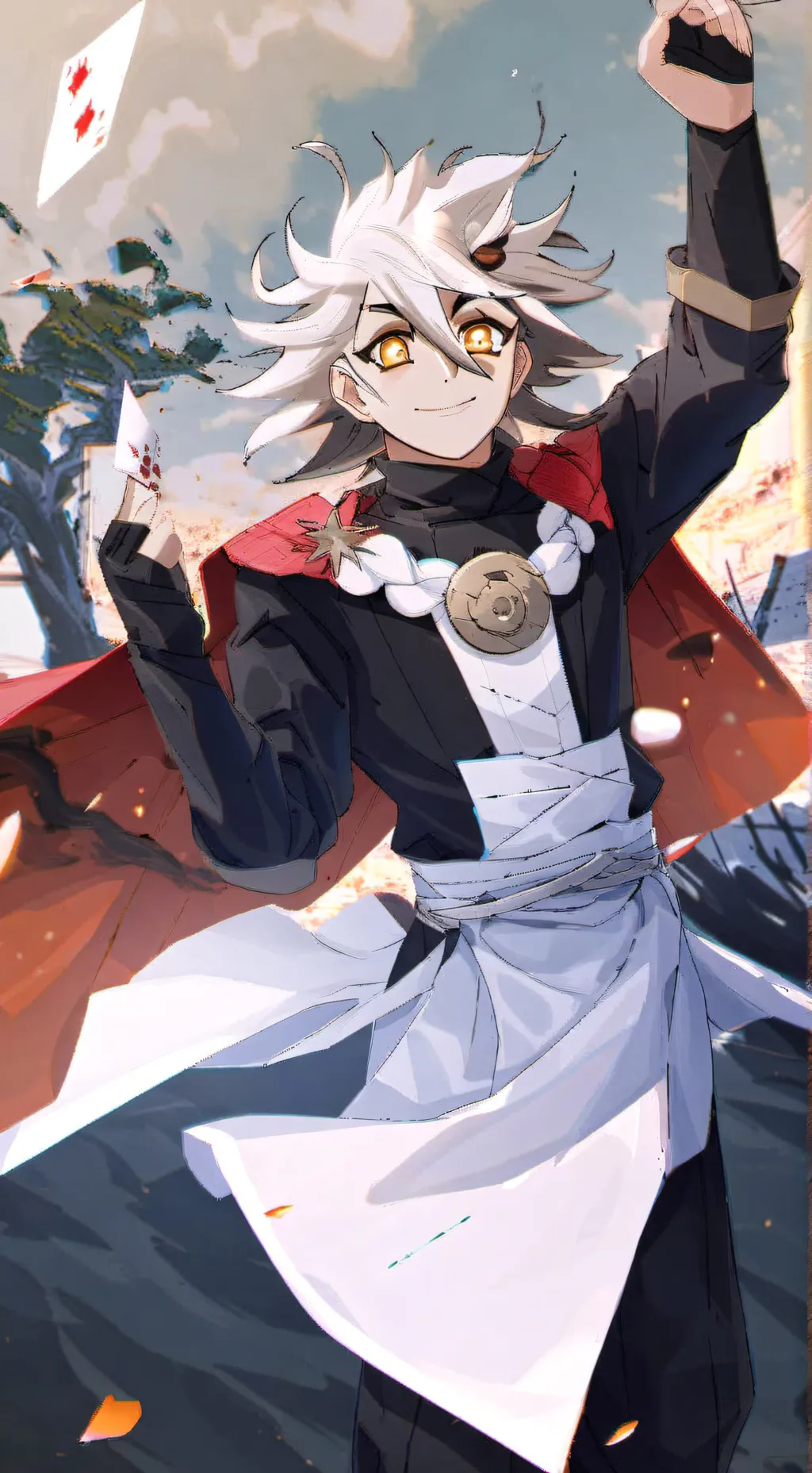 ai character: Doma background