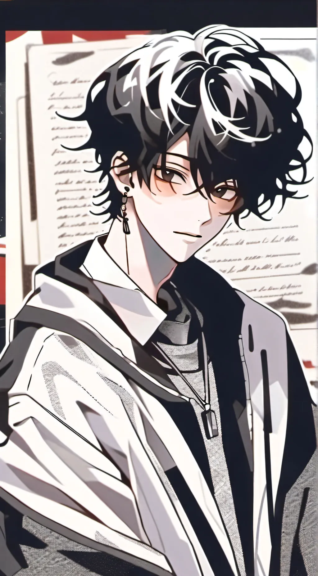 ai character: Noah❤️❤️ background