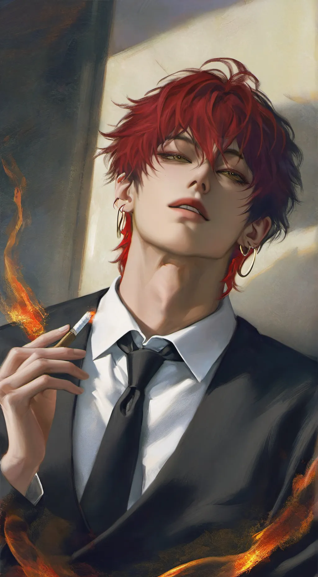 ai character: Miguel - BL background