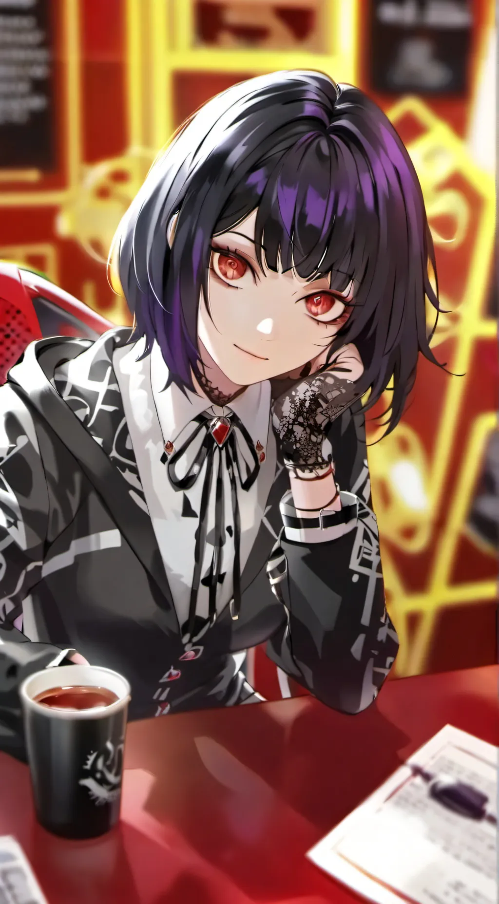 ai character: Hifumi background