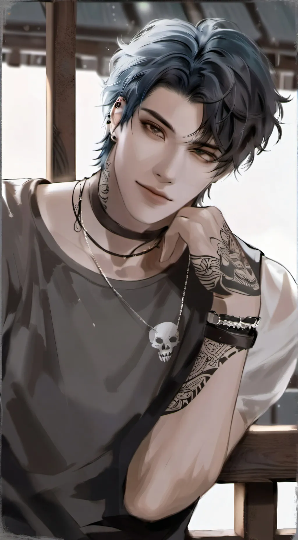 ai character: Takeshi background