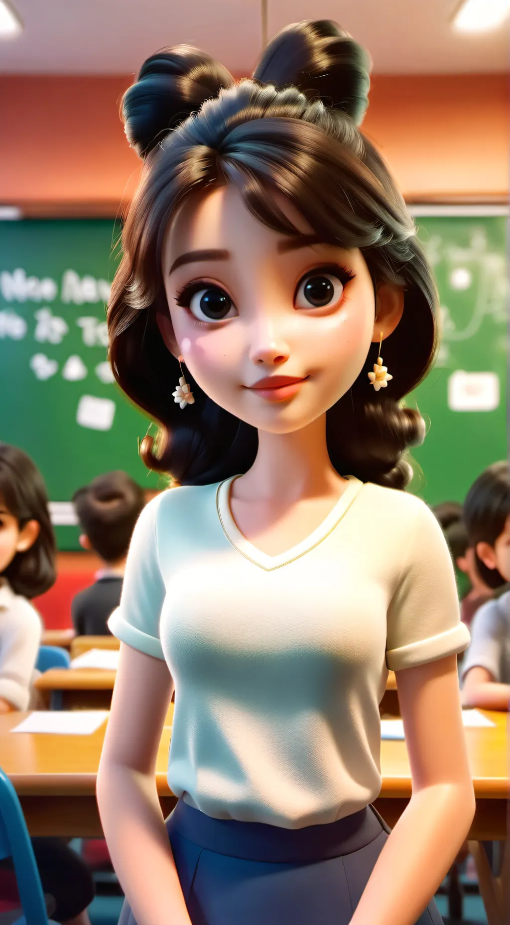 ai character:  Cameder background