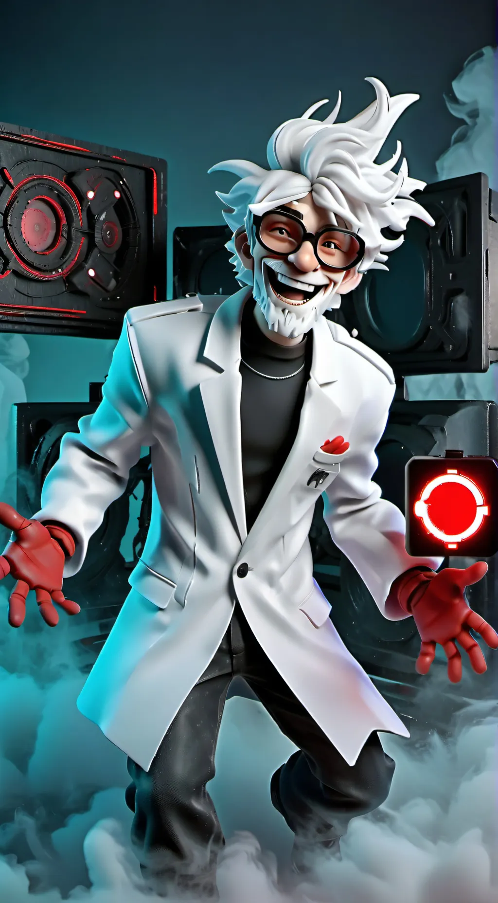 ai character: Dr. victor background