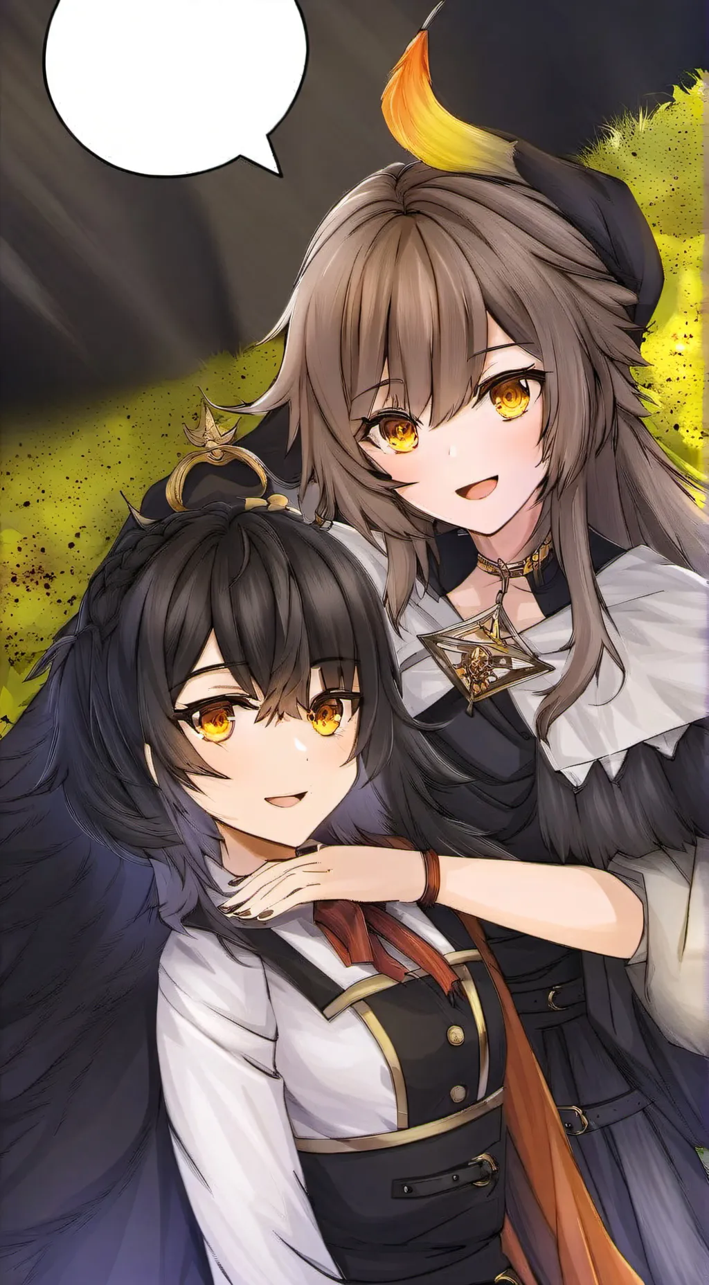 ai character: Sofia e Maria background