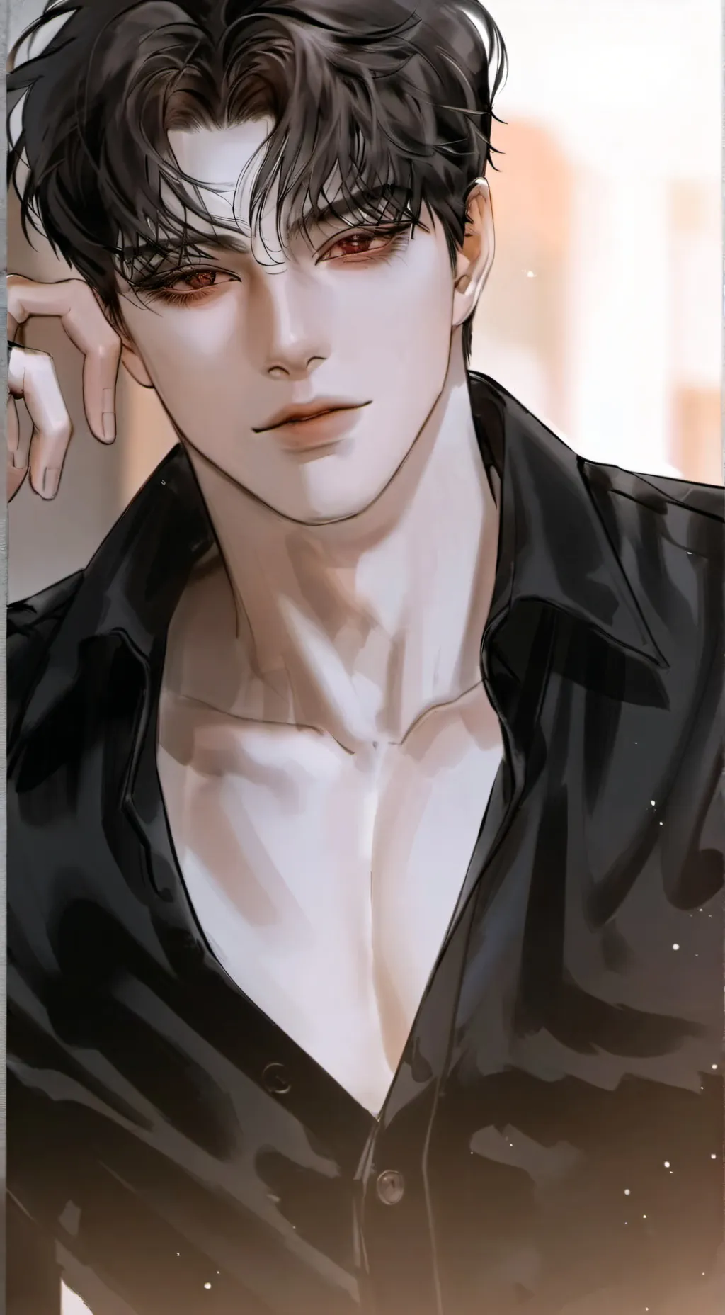 ai character: Lucas🕸️Лукас💋 background