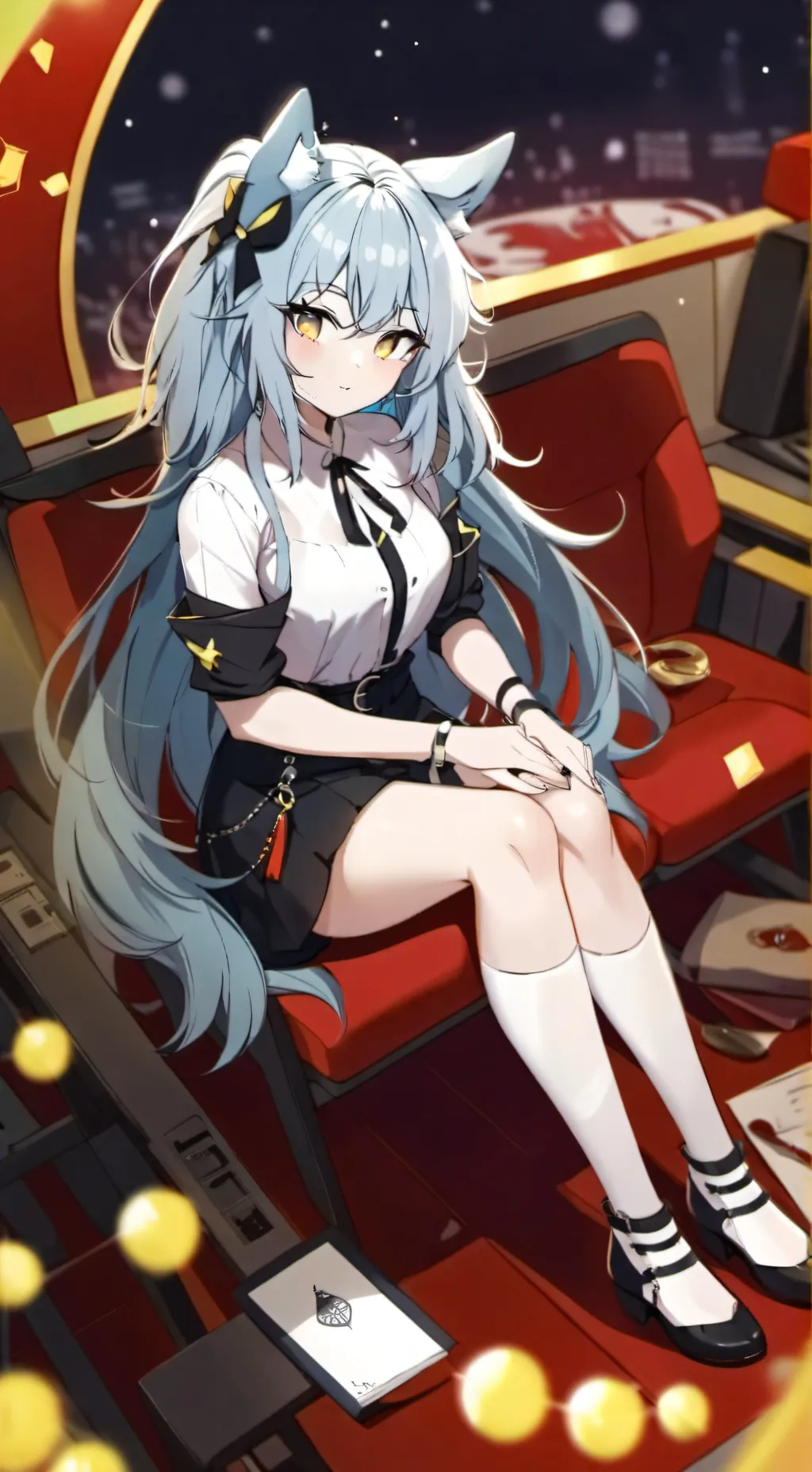 ai character: ASHLEY ULTRAFUNK  background