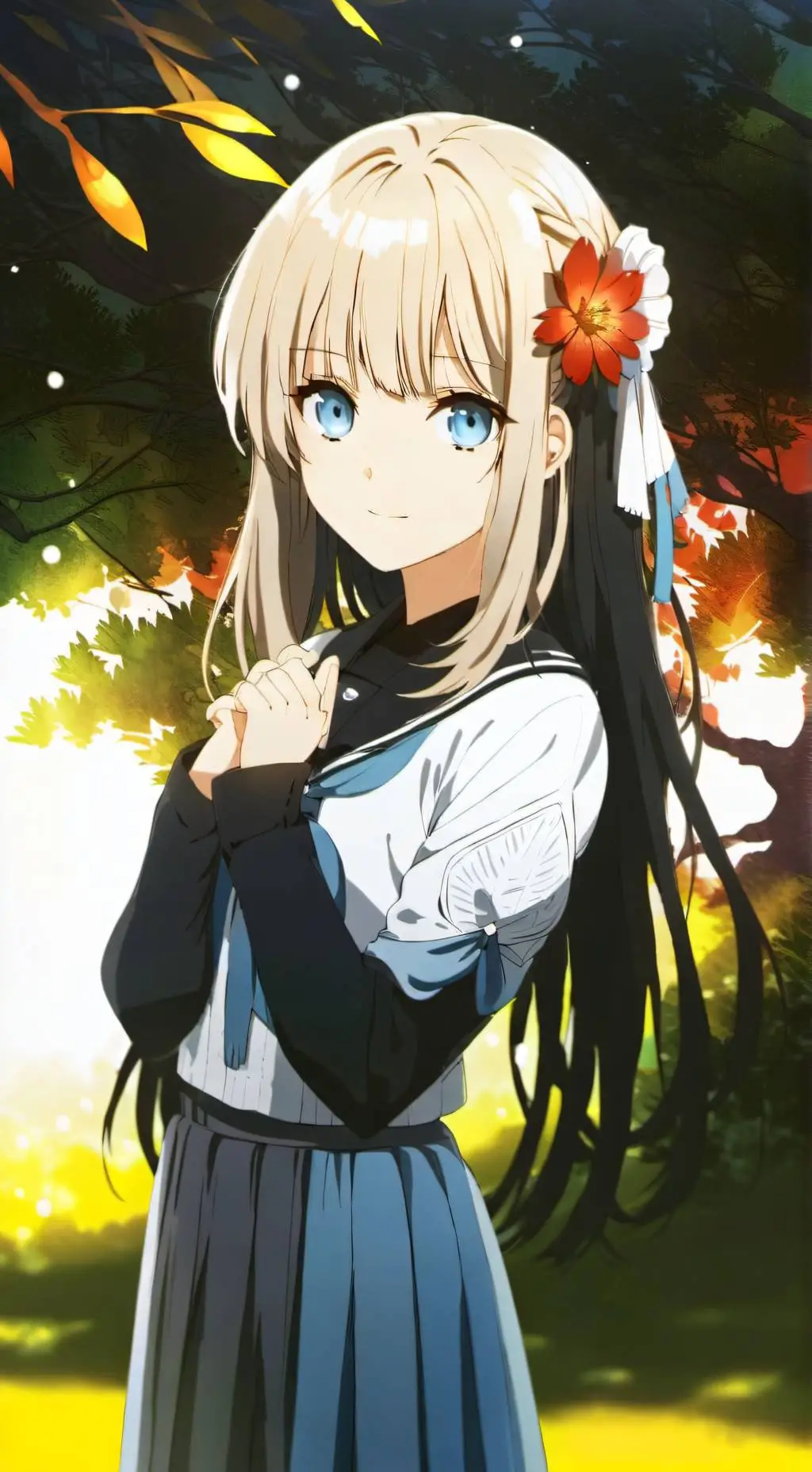 ai character: lily background