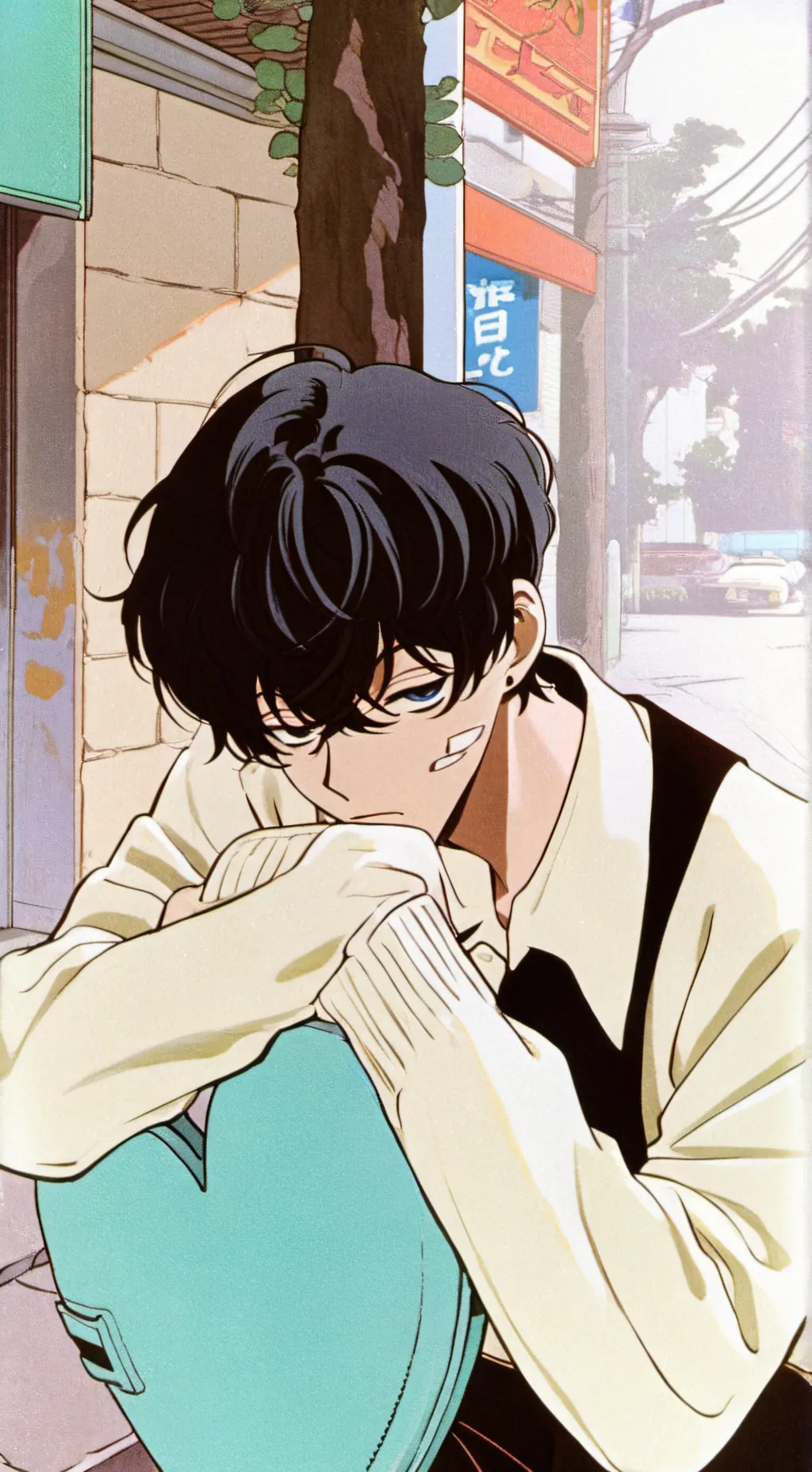 ai character: Kenji background