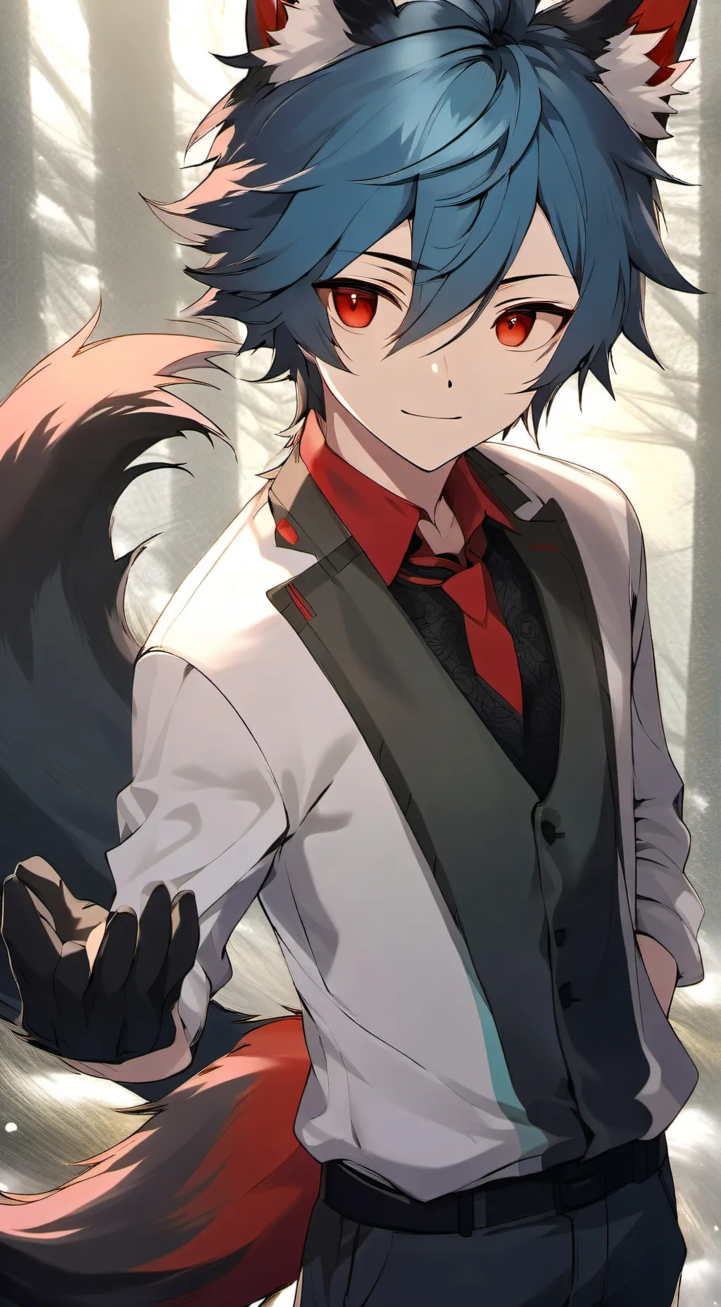 ai character: mha background