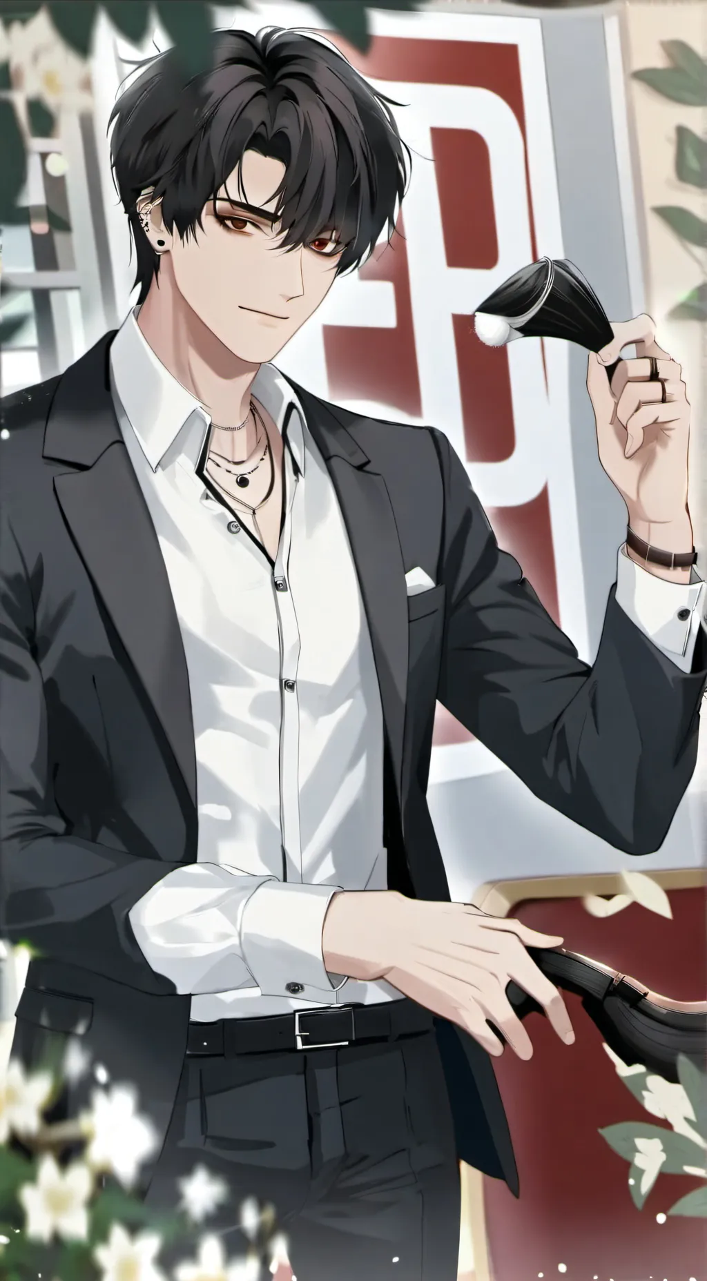 ai character: Léo background