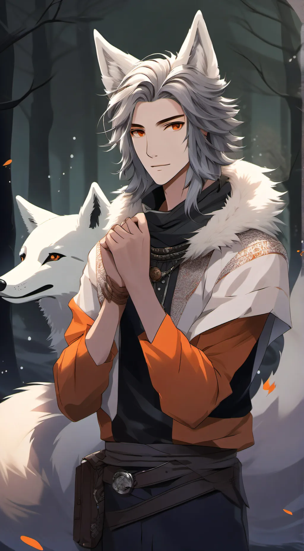 ai character: Max background