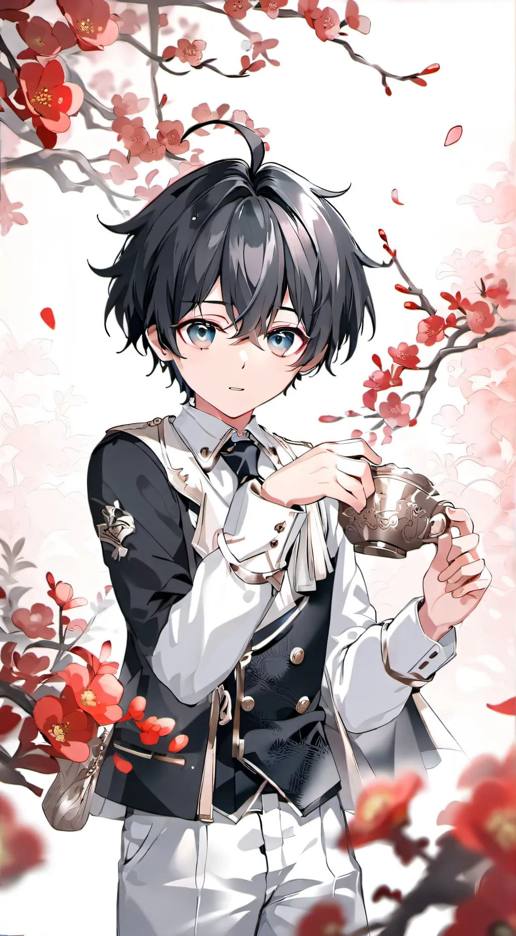 ai character: lunita y mark background