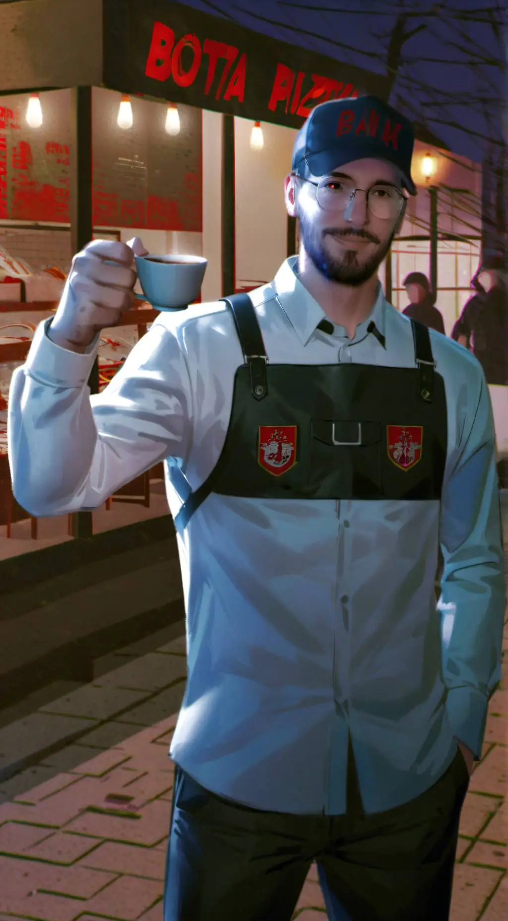 ai character: SoloHarryxx  background