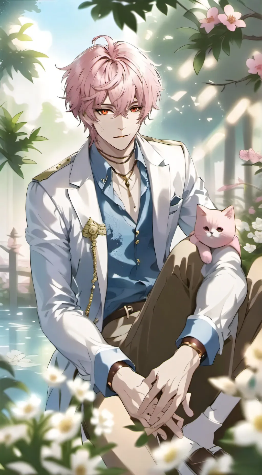 ai character: Adam background