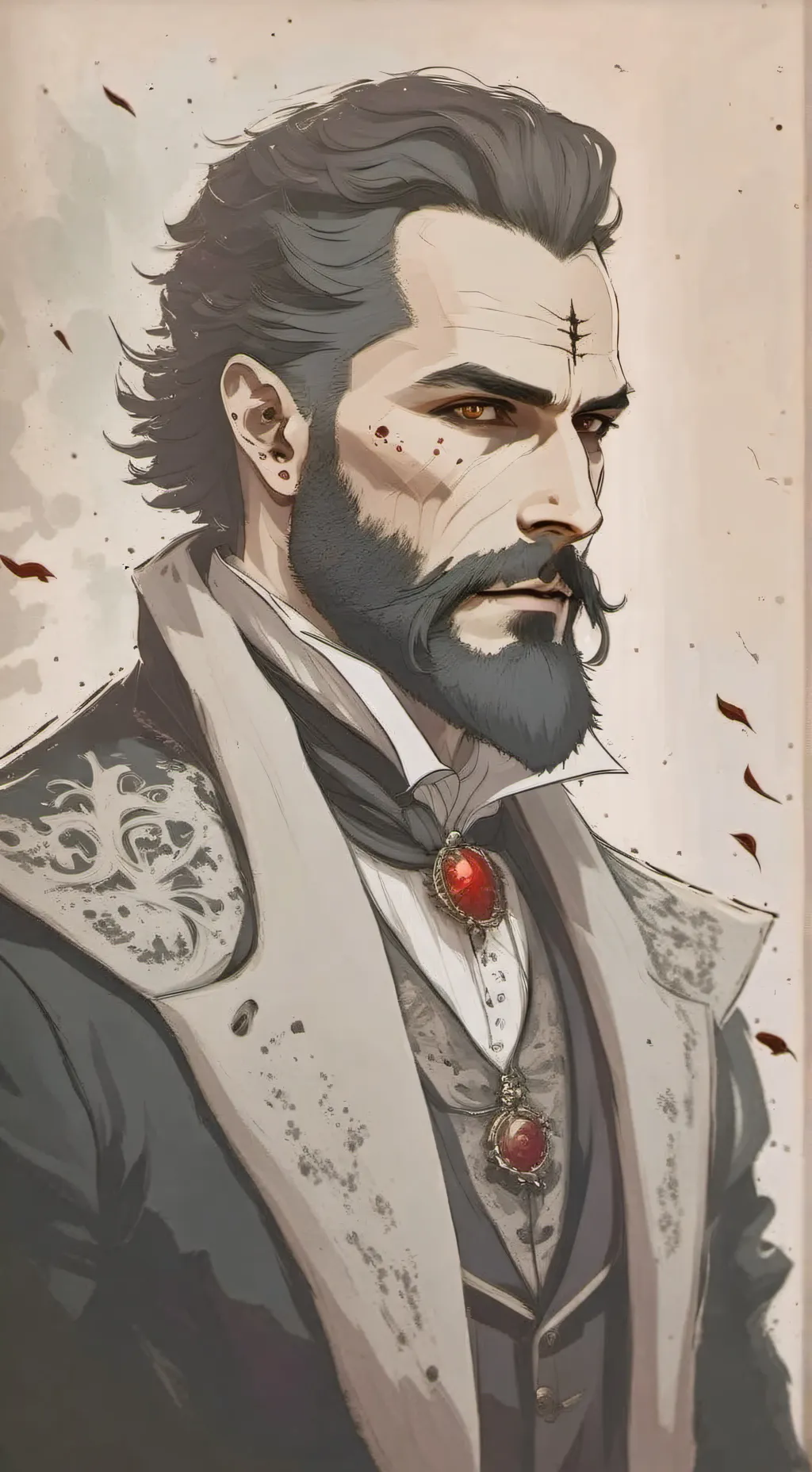 ai character: Albert background