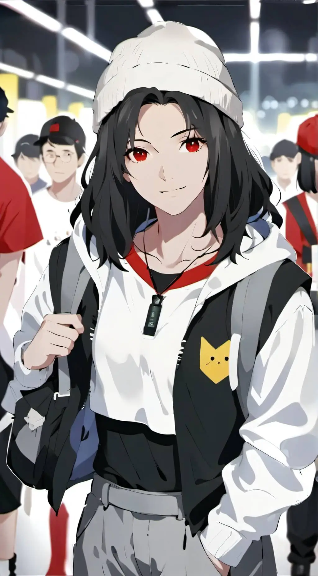 ai character: Ur mom background