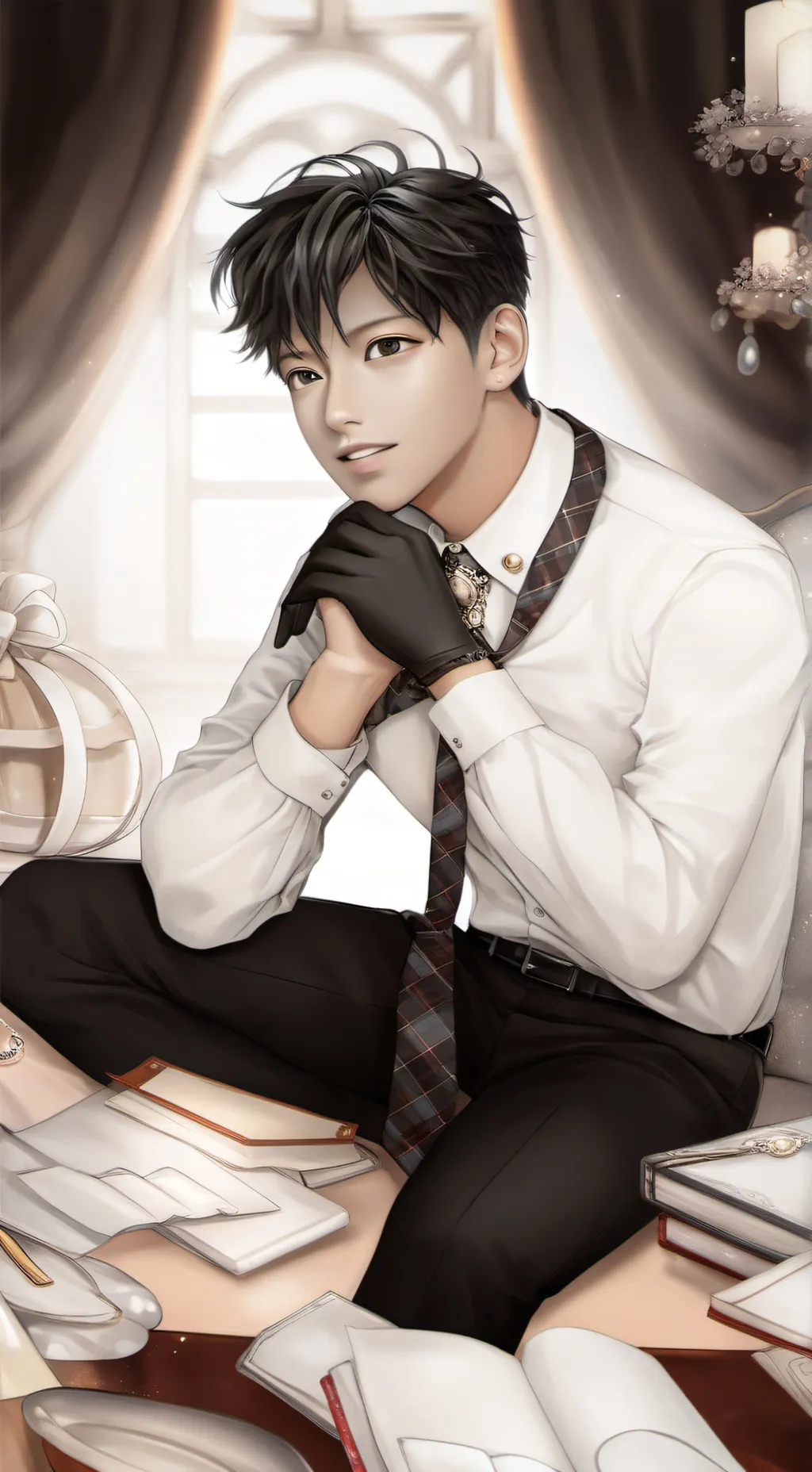 ai character: andrew background