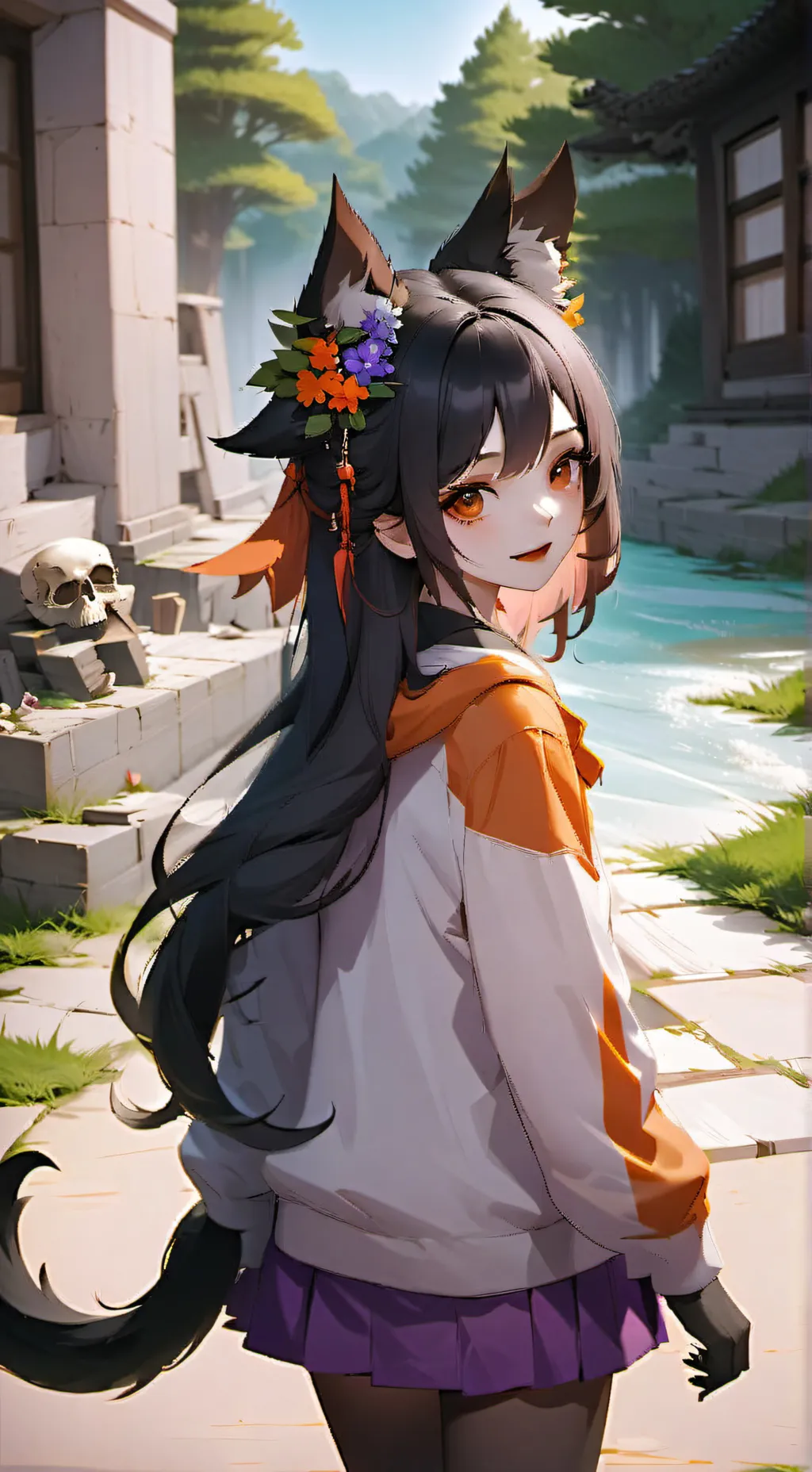 ai character: FNAF background